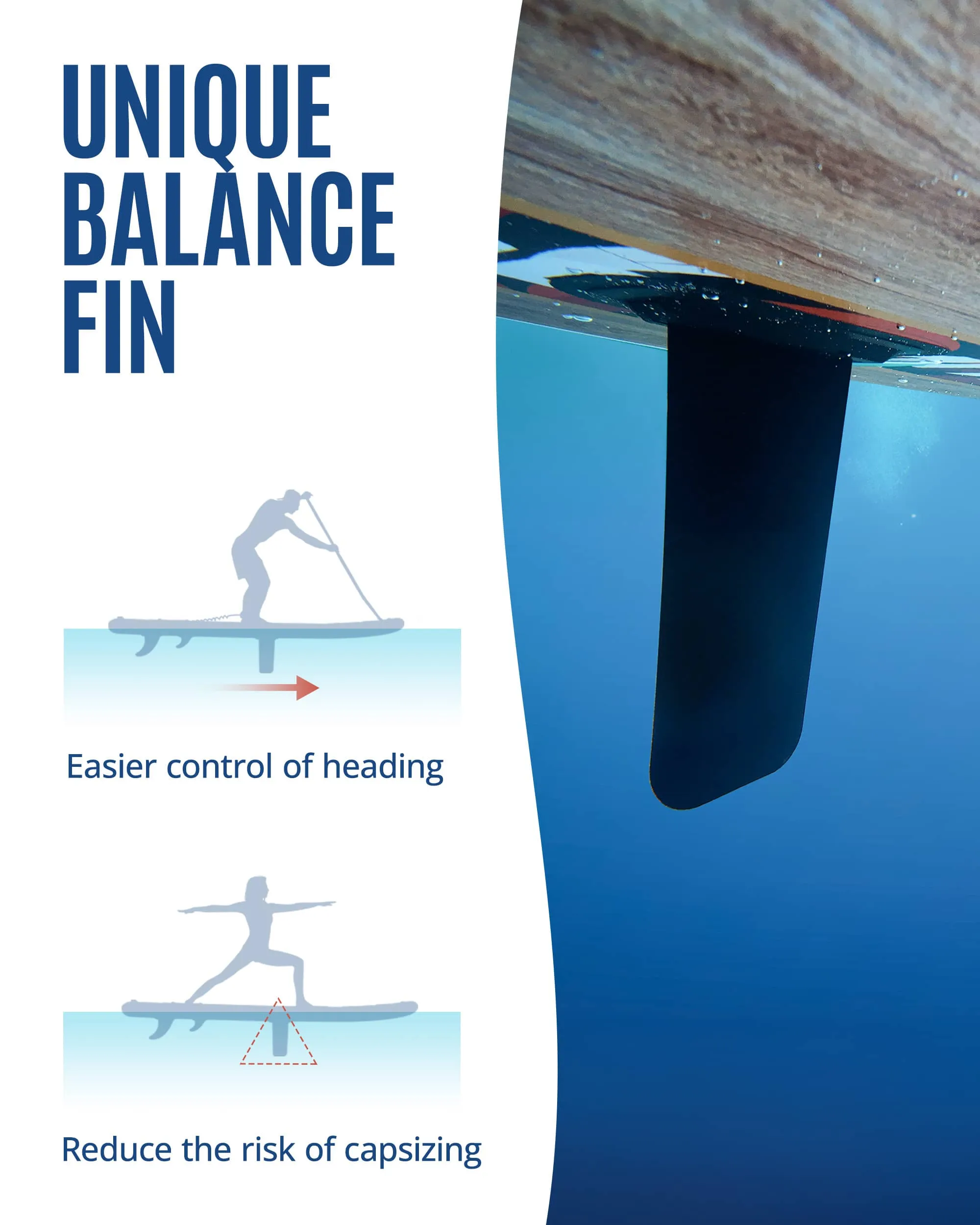 11’6’’ Blue-Inflatable Stand Up Paddle Board with SUP Accessories-04A