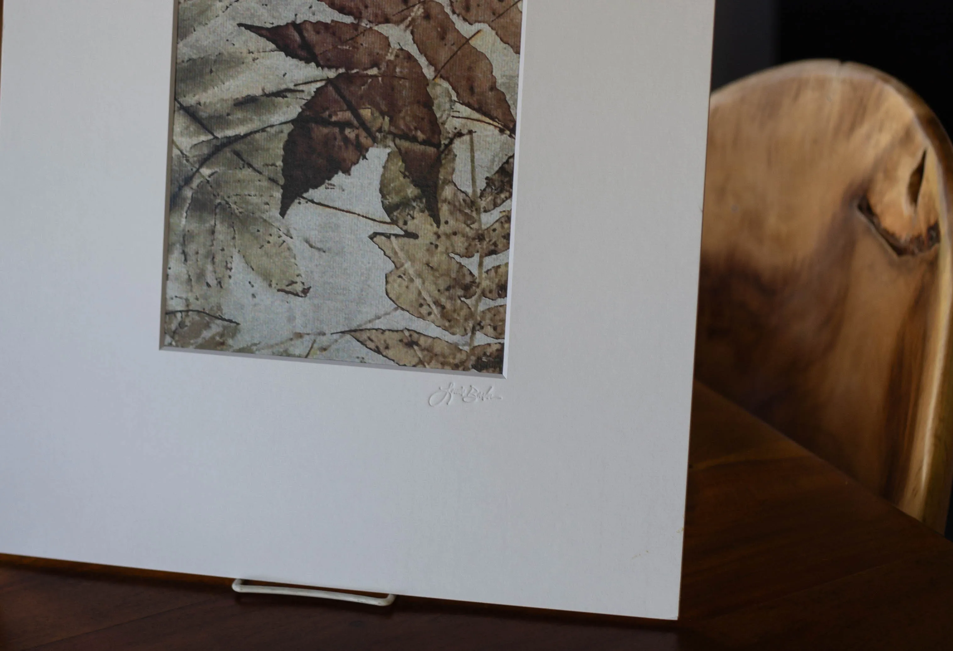 16" x 20" Sumac Collection Matted Print