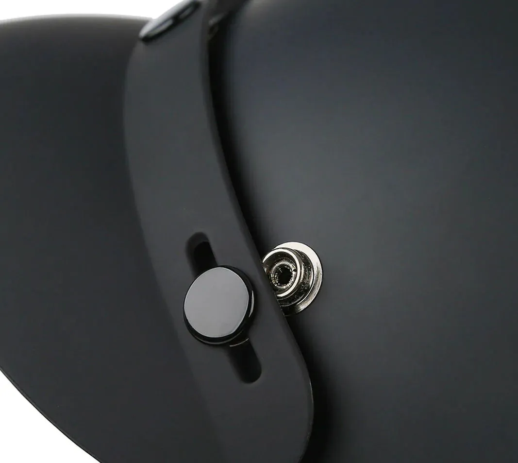 3/4 Retro Open Face DOT Motorcycle Helmet