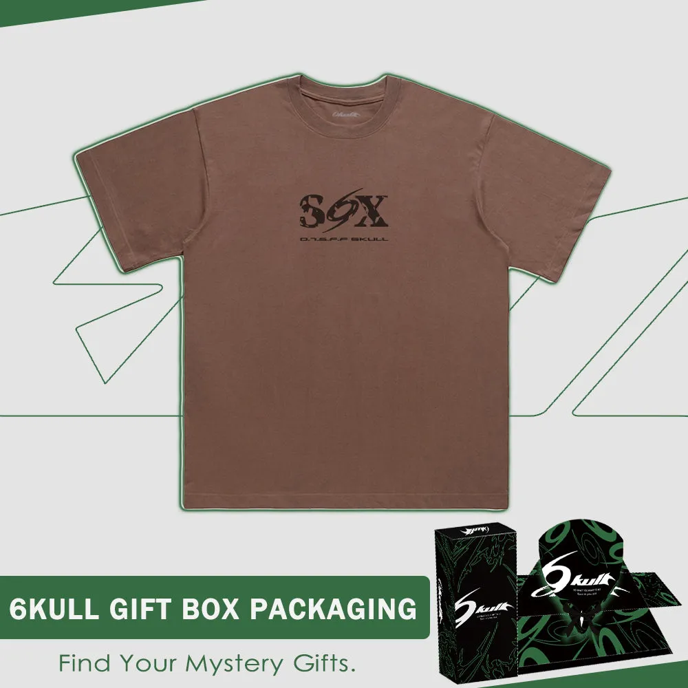 6Kull Casual Brand Logo T-Shirt