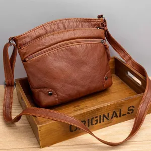 Adele | Sophisticated Leather Crossbody Bag