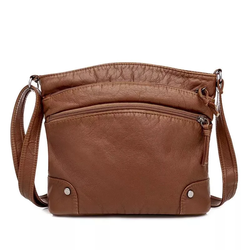 Adele | Sophisticated Leather Crossbody Bag