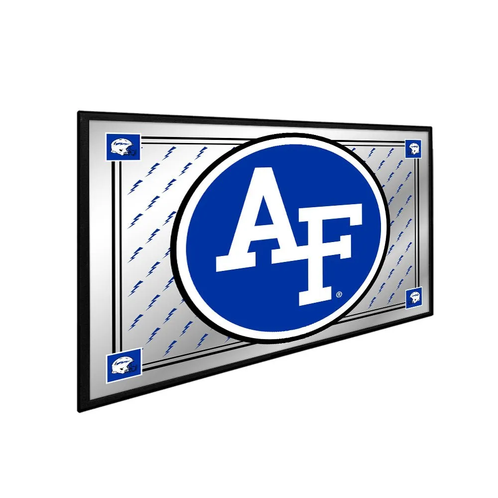 Air Force Falcons: Team Spirit - Framed Mirrored Wall Sign