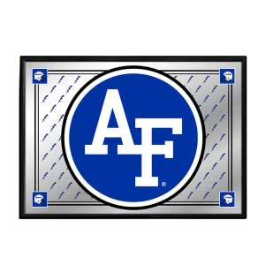 Air Force Falcons: Team Spirit - Framed Mirrored Wall Sign