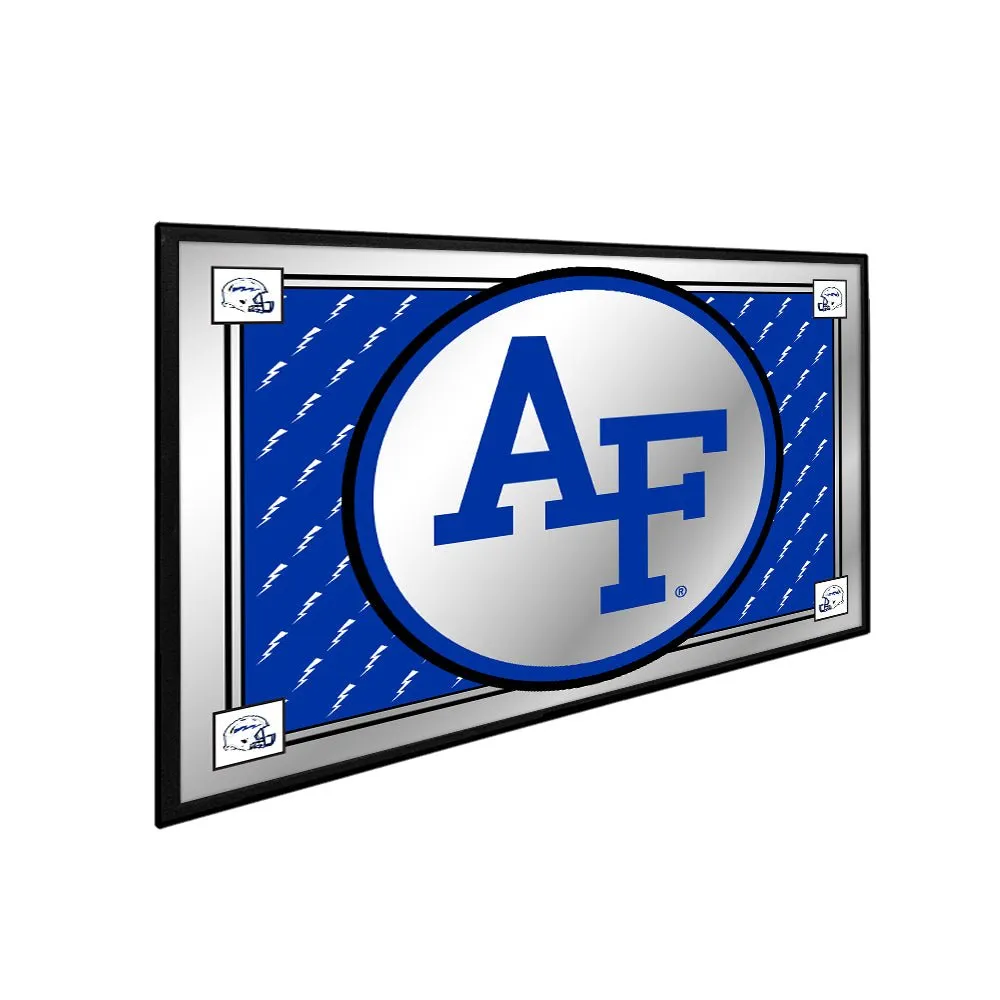 Air Force Falcons: Team Spirit - Framed Mirrored Wall Sign