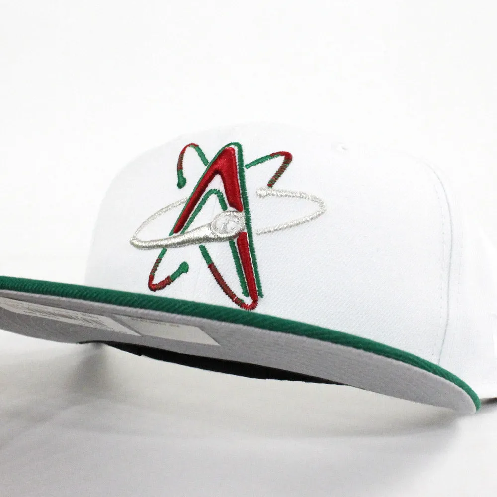 Albuquerque Isotopes New Era 59Fifty Hat (Air Jordan RETRO 4 SALS WHITE Gucci Gray Under Brim)