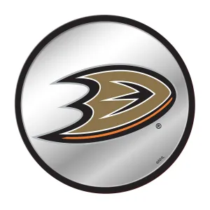Anaheim Ducks: Modern Disc Mirrored Wall Sign
