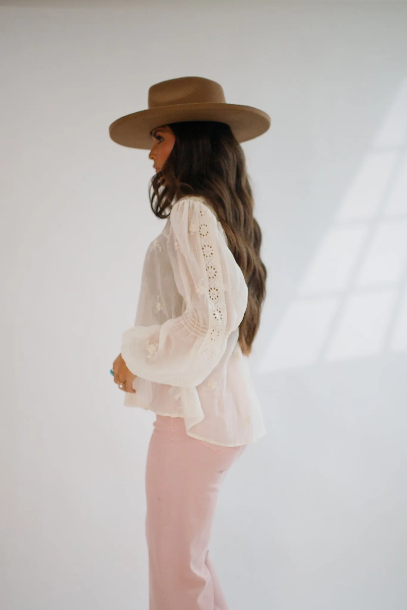 Anna Lisa Button Down Cream