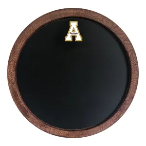 Appalachian State Mountaineers: Chalkboard "Faux" Barrel Top Sign