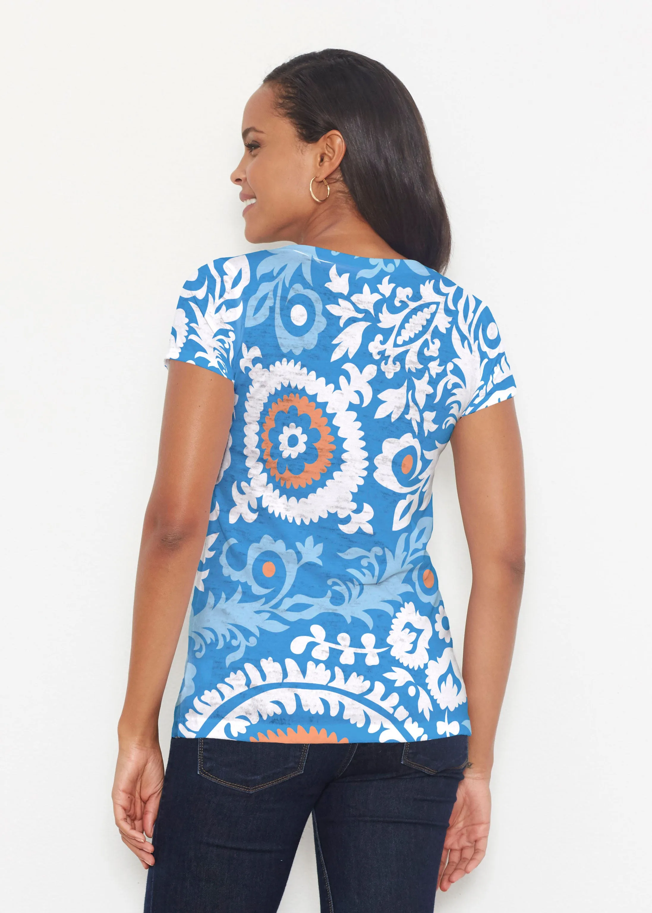 Archery Navy (14208) ~ Signature Short Sleeve Scoop Shirt