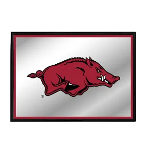 Arkansas Razorbacks: Mascot - Framed Mirrored Wall Sign