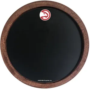 Atlanta Hawks: Chalkboard "Faux" Barrel Top Sign