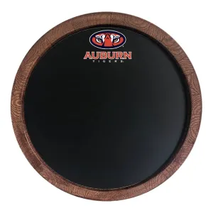 Auburn Tigers: War Eagle - Chalkboard "Faux" Barrel Top Sign