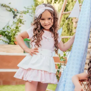 BABINE - Sailor Skirt Set - Pink