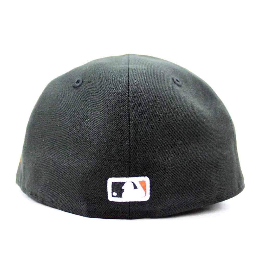 Baltimore Orioles 50TH Anniversary 59Fifty New Era Fitted Hat (Black Grey Under Brim)