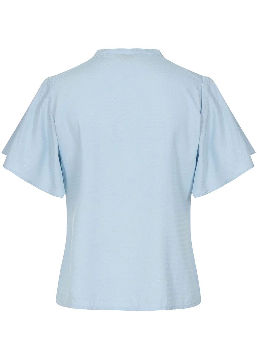 Banned May Wave Blouse Blue