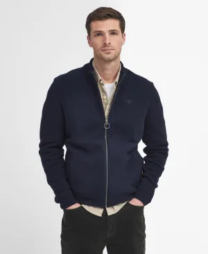 Barbour Mens Balwen zip cardigan - Navy