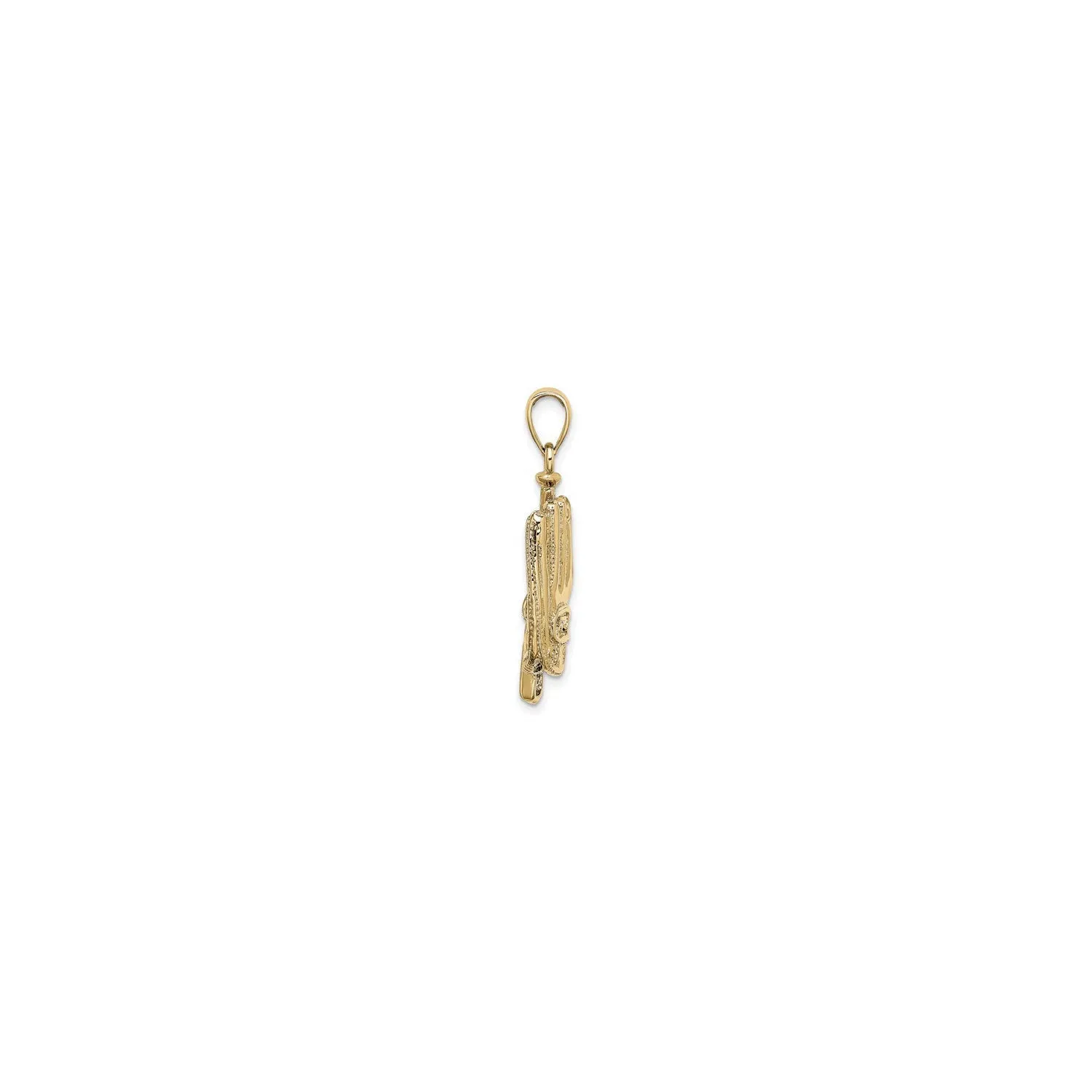 Baseball, Glove and Bat Pendant (14K)