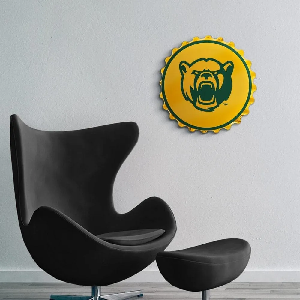 Baylor Bears: Script Logo - Bottle Cap Wall Sign