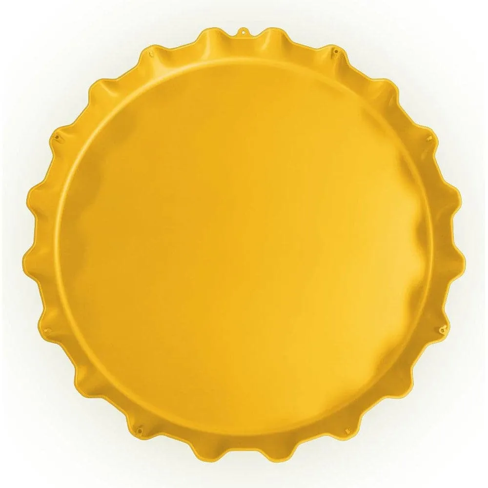 Baylor Bears: Script Logo - Bottle Cap Wall Sign