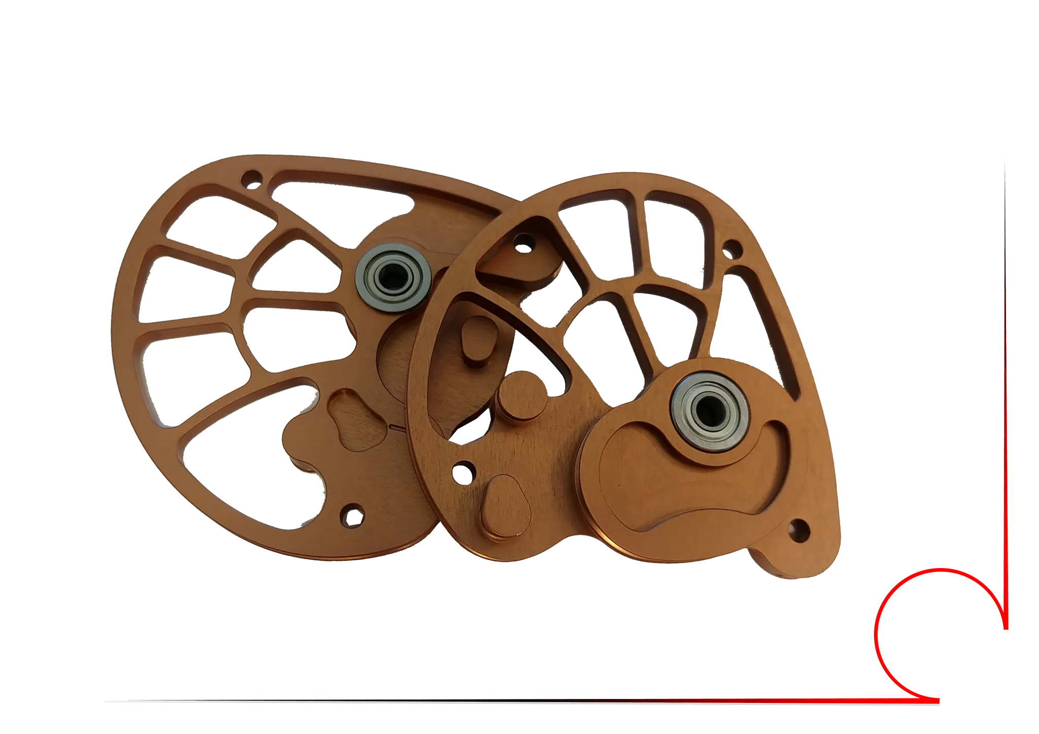 Beast Cam Set (Left and Right w/Bearings)
