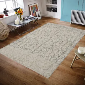 Beige Over Dyed Rug I Traditional Design Rug | Turkish Rug | Hand Weaving Rug  | Bedroom Rug | Wool Rug | Vintage Rug | Tumbled Rug  | Naturel Rug | Boho Rug I 6'3'' x 9'7'' ft 190 x 293 cm