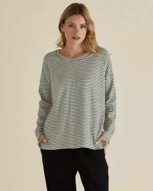 BETTY BASICS BRIXLEY LONG SLEEVE TOP