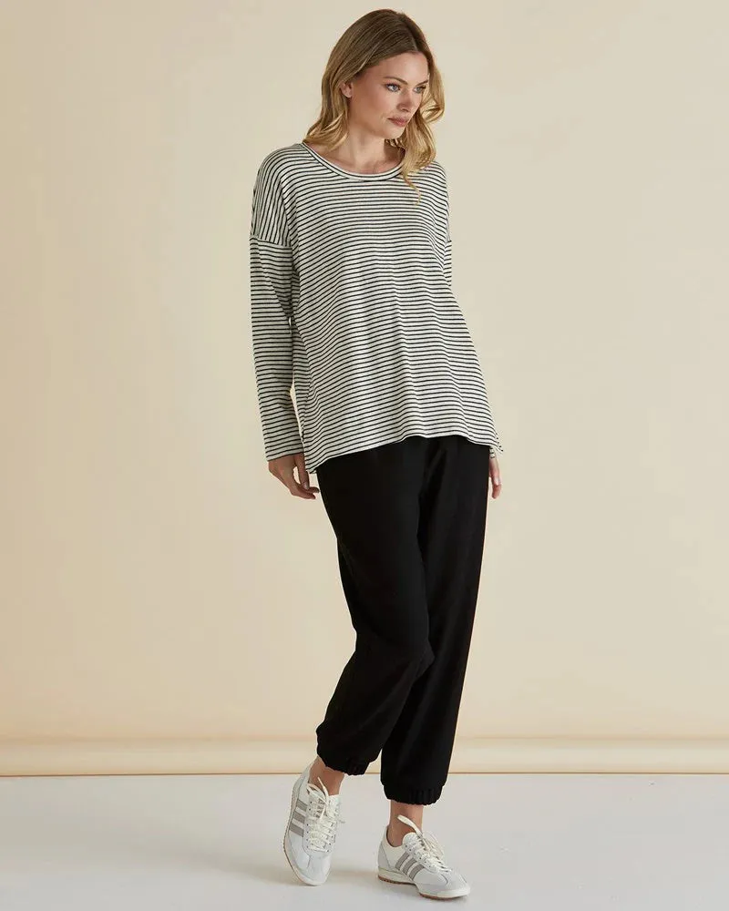 BETTY BASICS BRIXLEY LONG SLEEVE TOP
