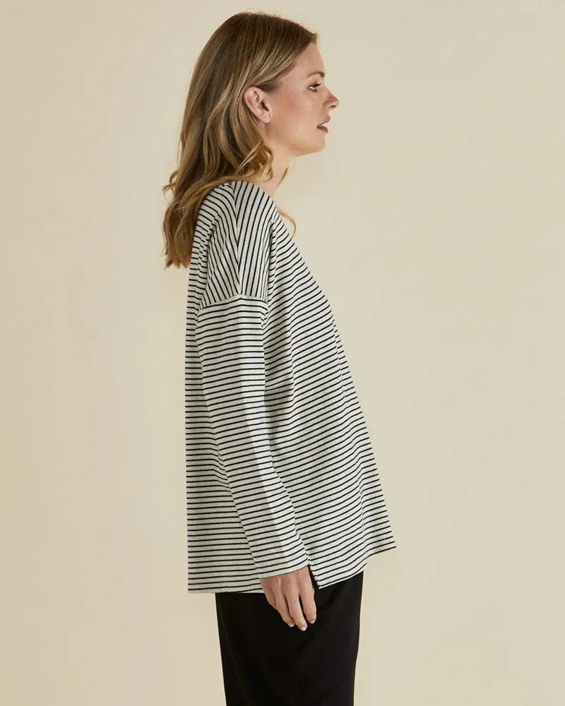 BETTY BASICS BRIXLEY LONG SLEEVE TOP
