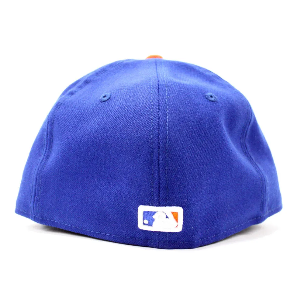 Big Apple New York Mets New Era 59Fifty Fitted Hat V2 (Orange Blue Gray Under Brim)