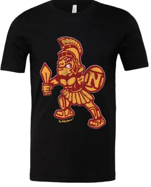 BIG WARRIOR MASCOT TEE