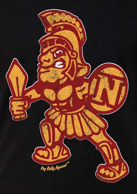 BIG WARRIOR MASCOT TEE