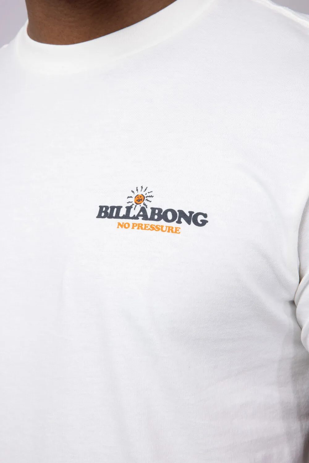 Billabong No Pressure Premium T-Shirt for Men in Off White | 24A351514-OFW