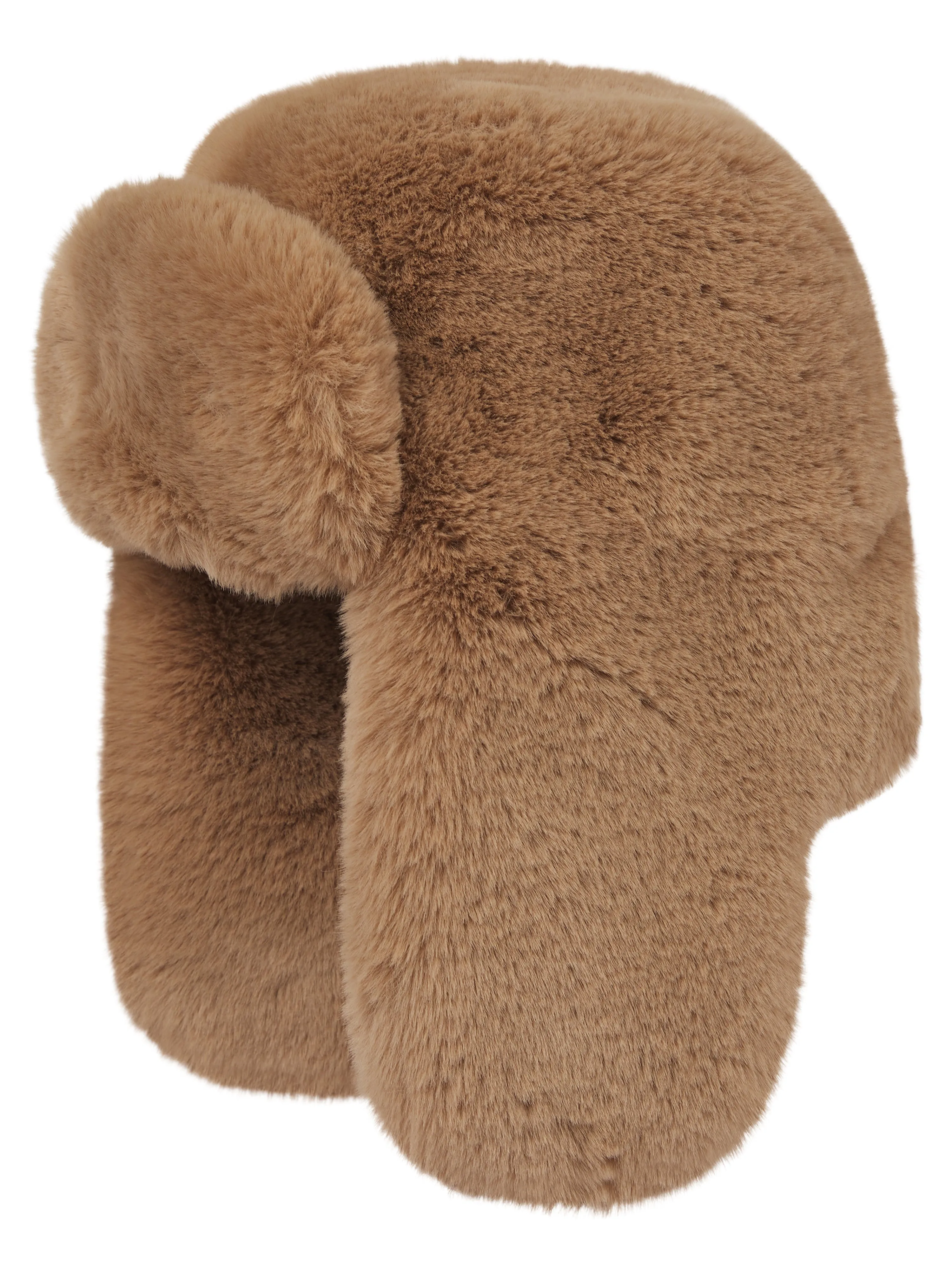 BILLIE FAUX FUR TRAPPER IN CAMEL