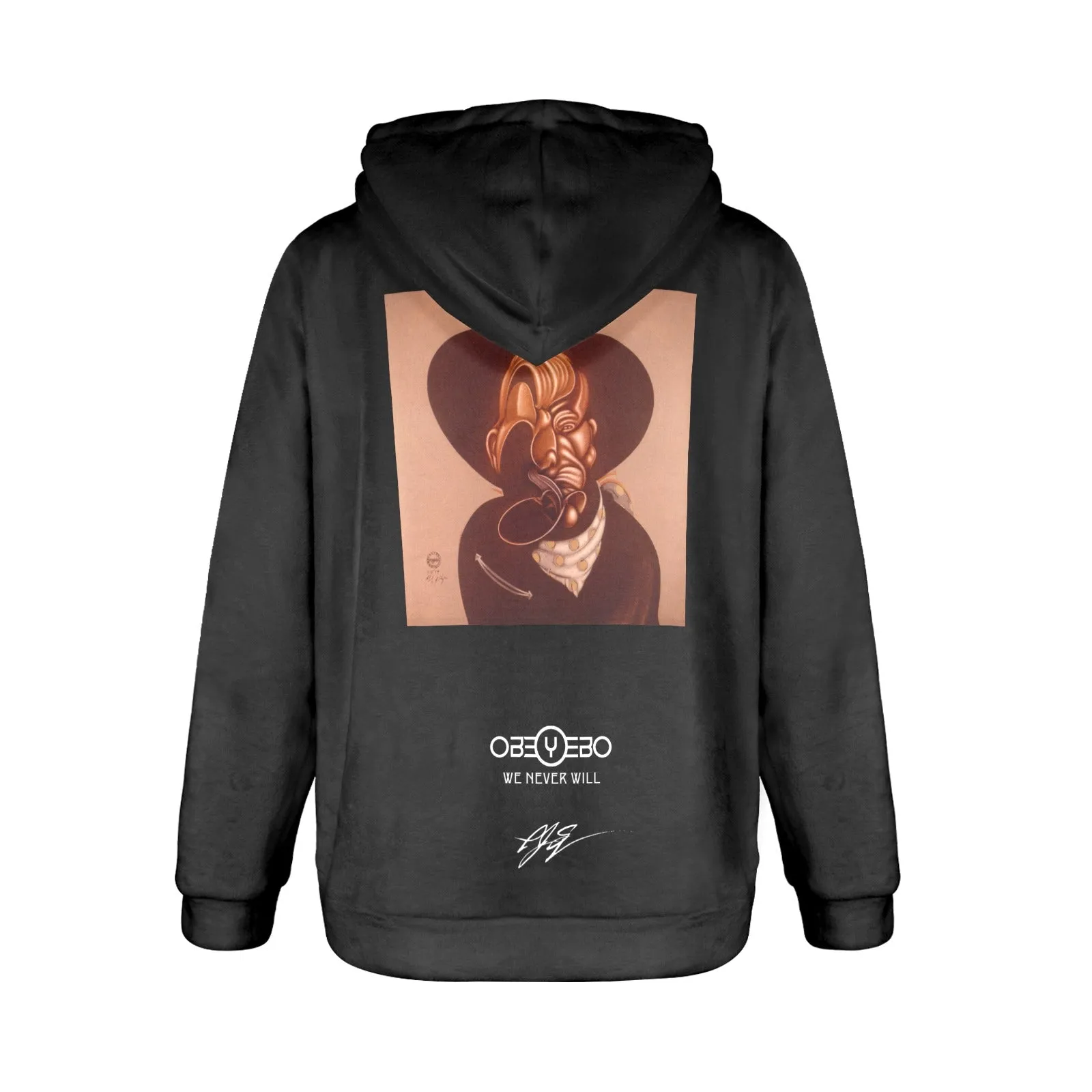 Billy the Bacon Women's Flannel Hoodie