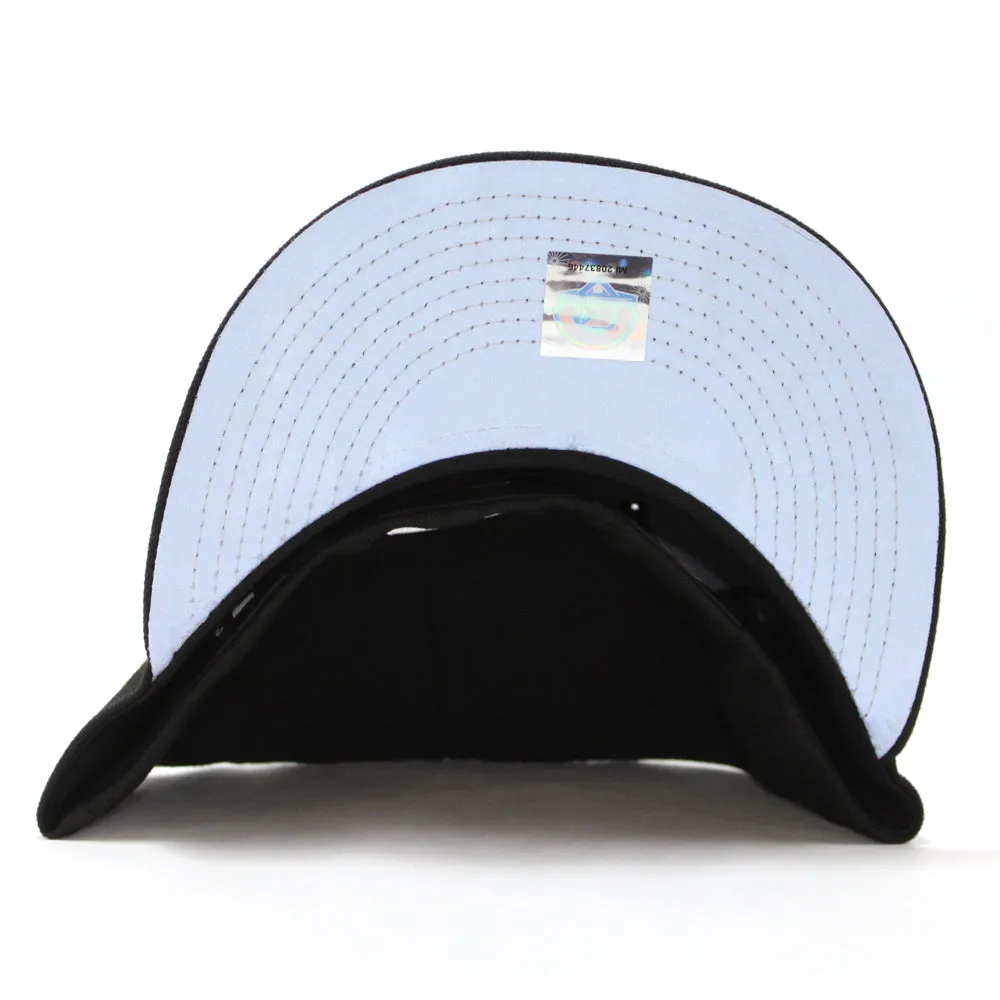 Birmingham Barons Southern League Patch New Era 59Fifty Fitted hat (GITD Black 3M REFLECTIVE UNDER BRIM)