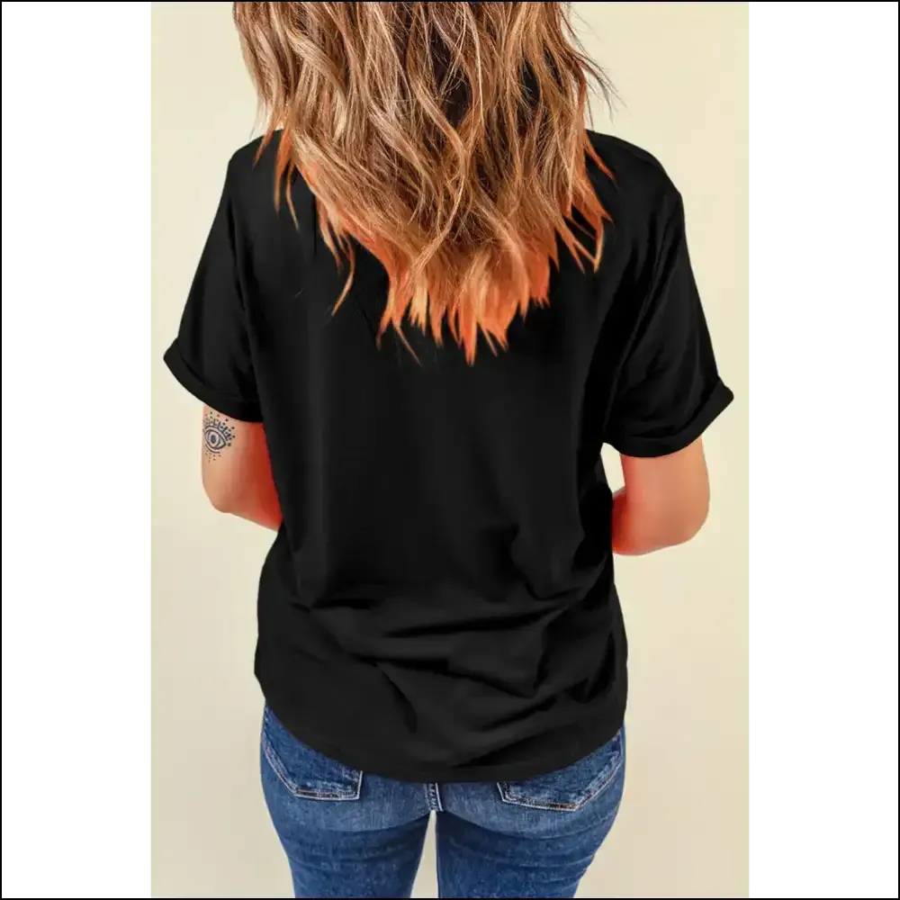 Black Teach Letter Tee: Slayin' Since Day one  💅 Needful Things