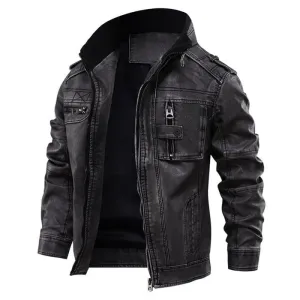 BLAKE - SOPHISTICATED LEATHER JACKET