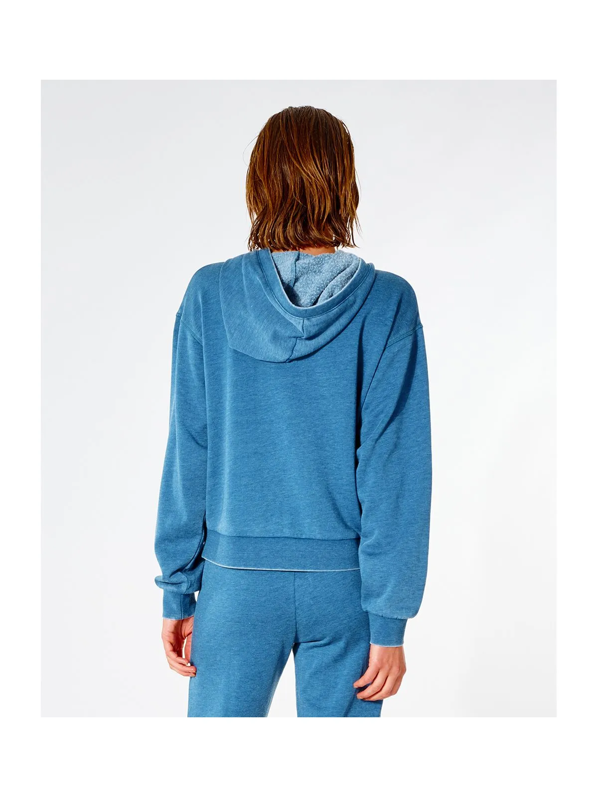 Bluza dresowa damska RIP CURL Wave Shapers Hood - niebieski