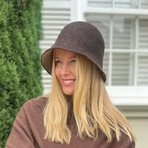 Boston 100% Wool Cloche Hat