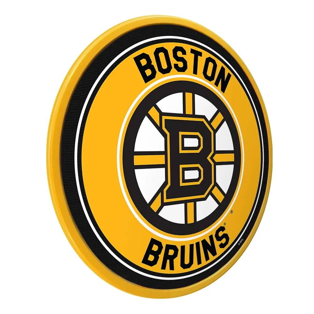 Boston Bruins: Modern Disc Wall Sign