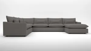 Bouldin 163" Corner Sectional W. Raf Chaise