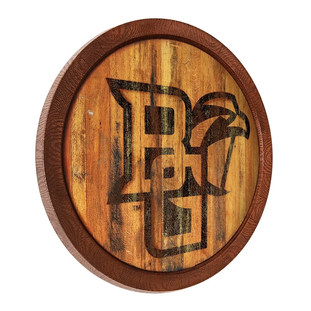Bowling Green Falcons: Branded "Faux" Barrel Top Sign