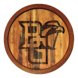 Bowling Green Falcons: Branded "Faux" Barrel Top Sign