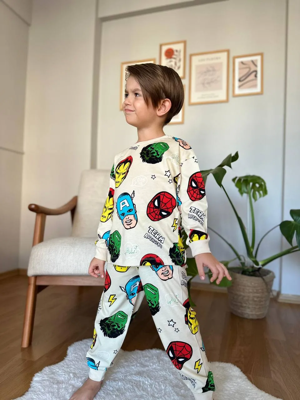 Boy Hero Pyjama Set