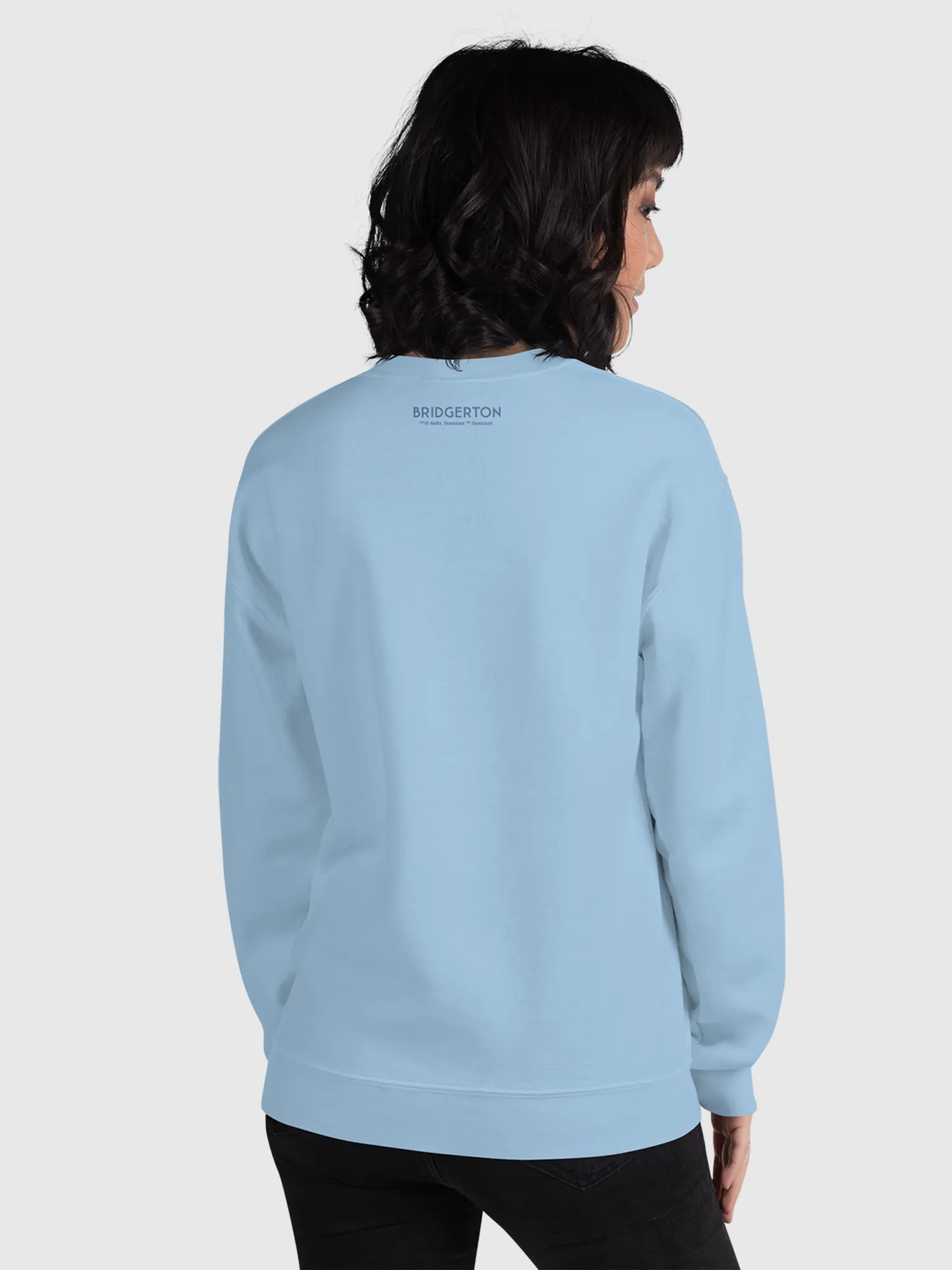 Bridgerton Lady Whistledown Embroidered Crewneck Sweatshirt