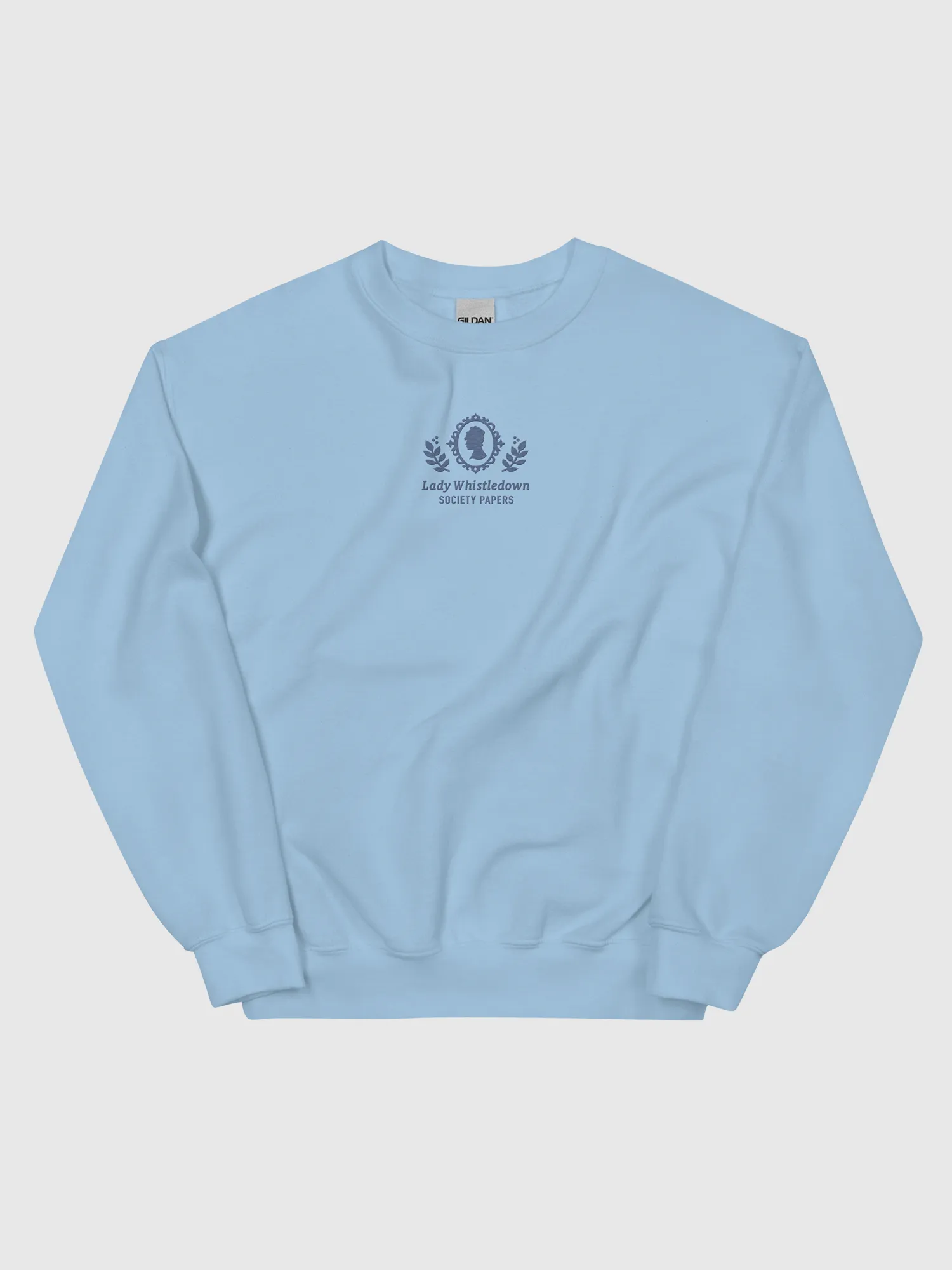 Bridgerton Lady Whistledown Embroidered Crewneck Sweatshirt
