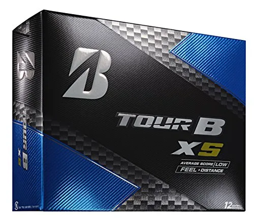 Bridgestone Golf 2018 Tour B XS Golf Balls, White (One Dozen)