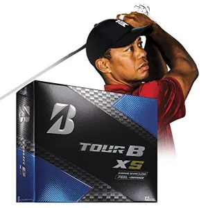 Bridgestone Golf 2018 Tour B XS Golf Balls, White (One Dozen)