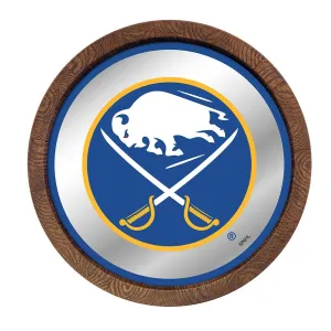 Buffalo Sabres: Mirrored Barrel Top Wall Sign
